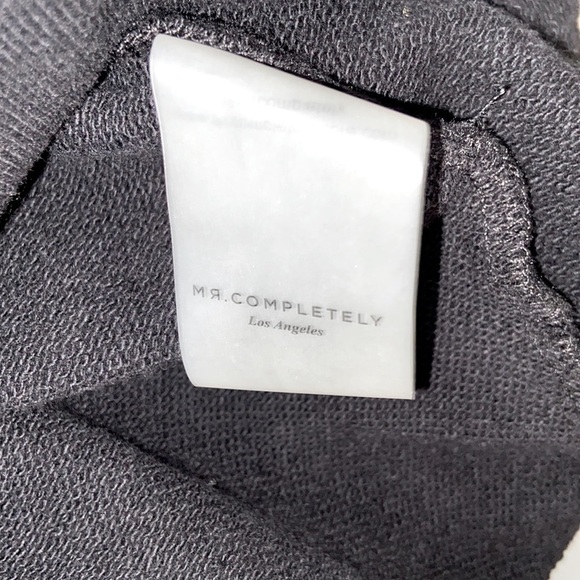 Mr. Completely premium black hoodie w logo size L slightly cropped/oversized​​​​ - Picture 5 of 6